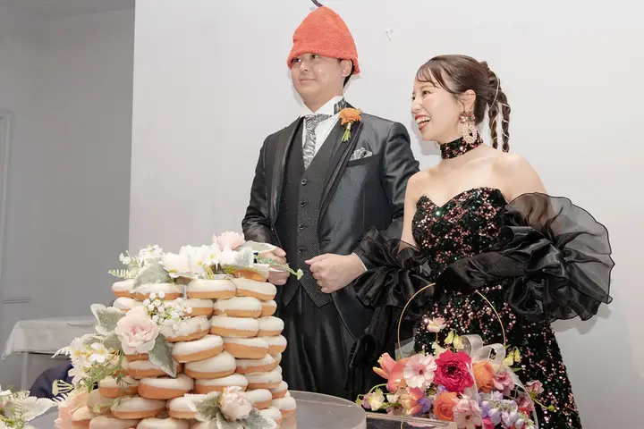 オリジナルウエディングケーキ