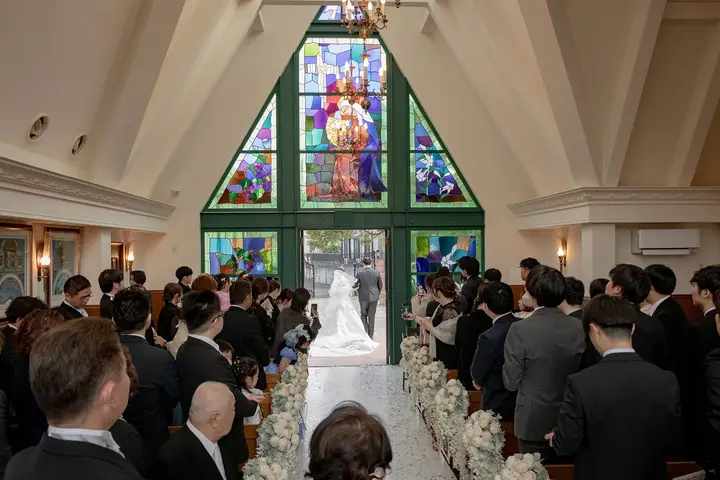 ステンドグラスのチャペル